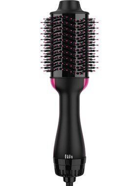 2-in-1 Hair Dryer Brush & Volumizer - Fast Drying, Styling & Frizz Control